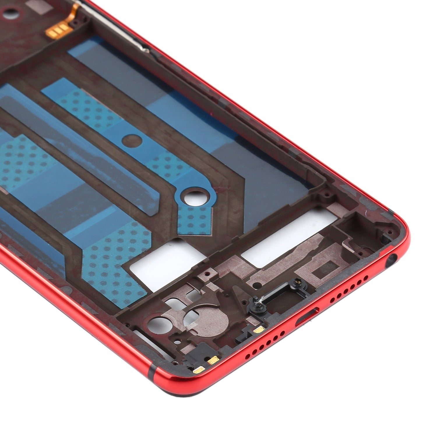 For OPPO R15 PACM00 CPH1835 PACT00 CPH1831 PAAM00 Front Housing LCD Frame Bezel Plate(Red)