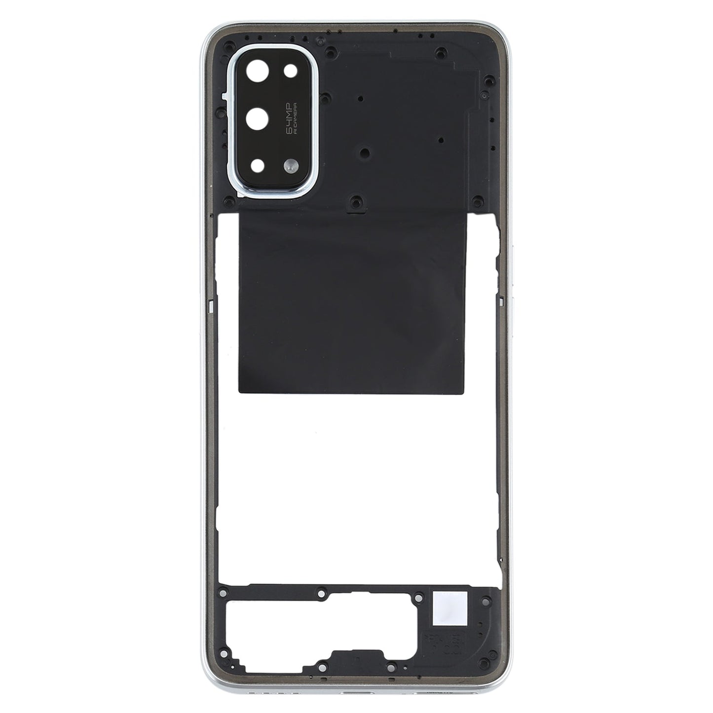 For OPPO Realme X7 Back Housing Frame (White)