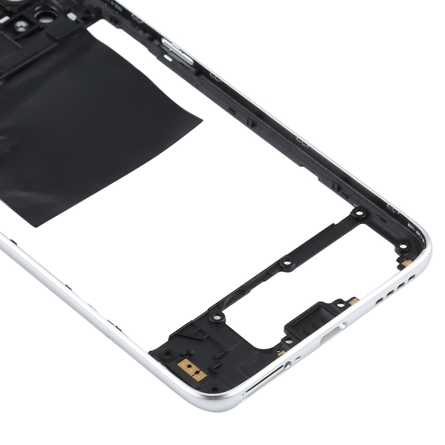 For OPPO Realme X7 Back Housing Frame (White)
