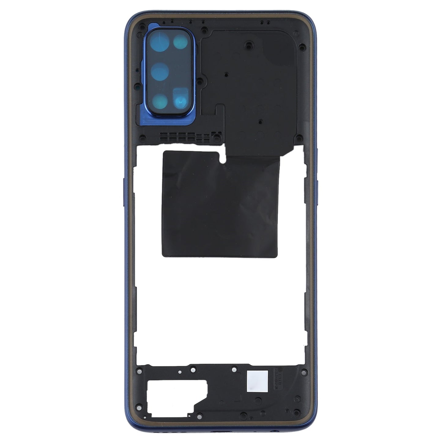 For OPPO Realme Q2 Pro Back Housing Frame (Black)