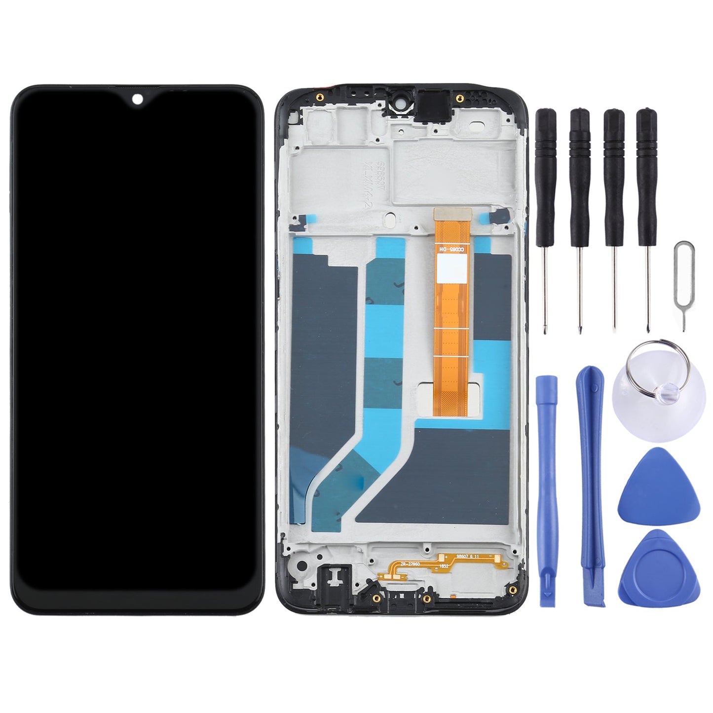 TFT LCD Screen for OPPO A5S CPH1909 CPH1920 CPH1912 Digitizer Full Assembly With Frame