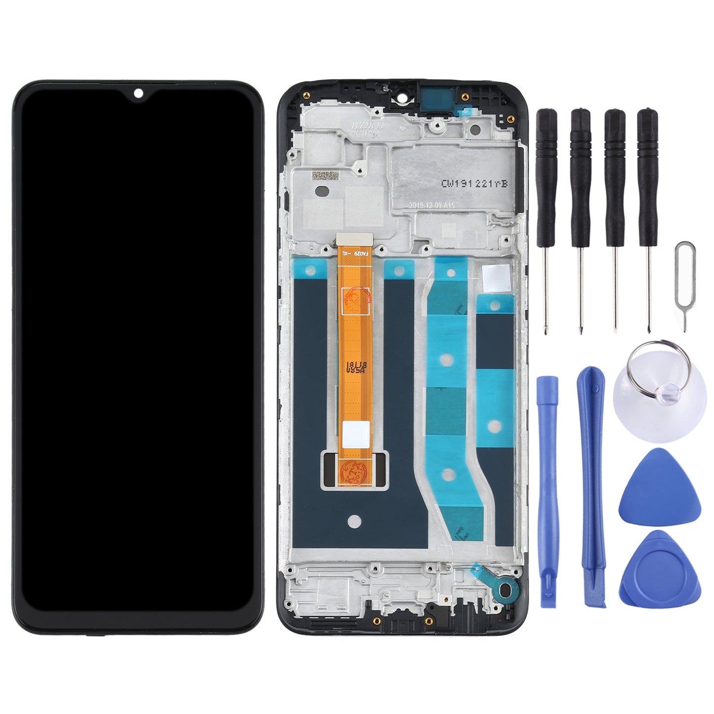 TFT LCD Screen for OPPO A8 PDBM00 Digitizer Full Assembly With Frame
