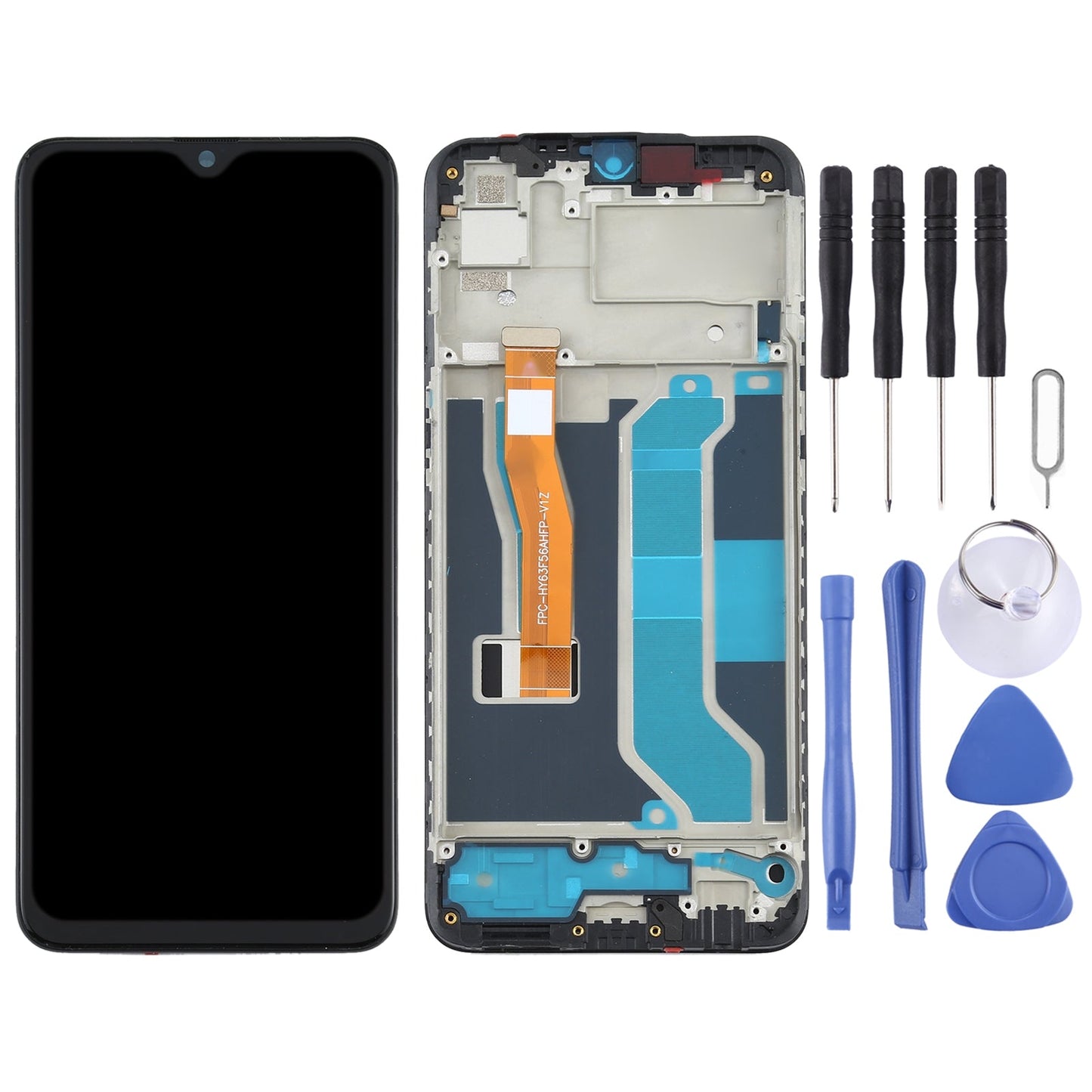 TFT LCD Screen for OPPO Realme 3 Pro / Realme X Lite RMX1851 Digitizer Full Assembly With Frame