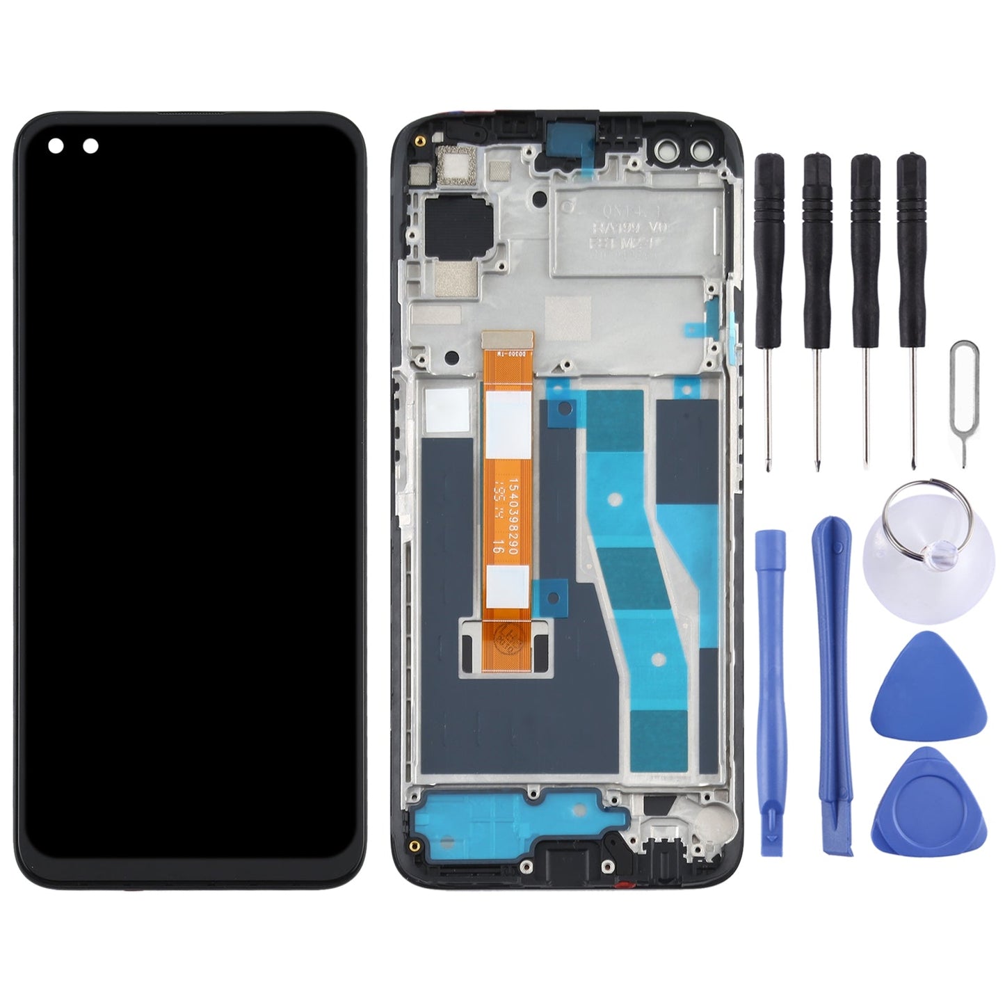 TFT LCD Screen for OPPO Realme 6 Pro RMX2061 RMX2063 Digitizer Full Assembly With Frame