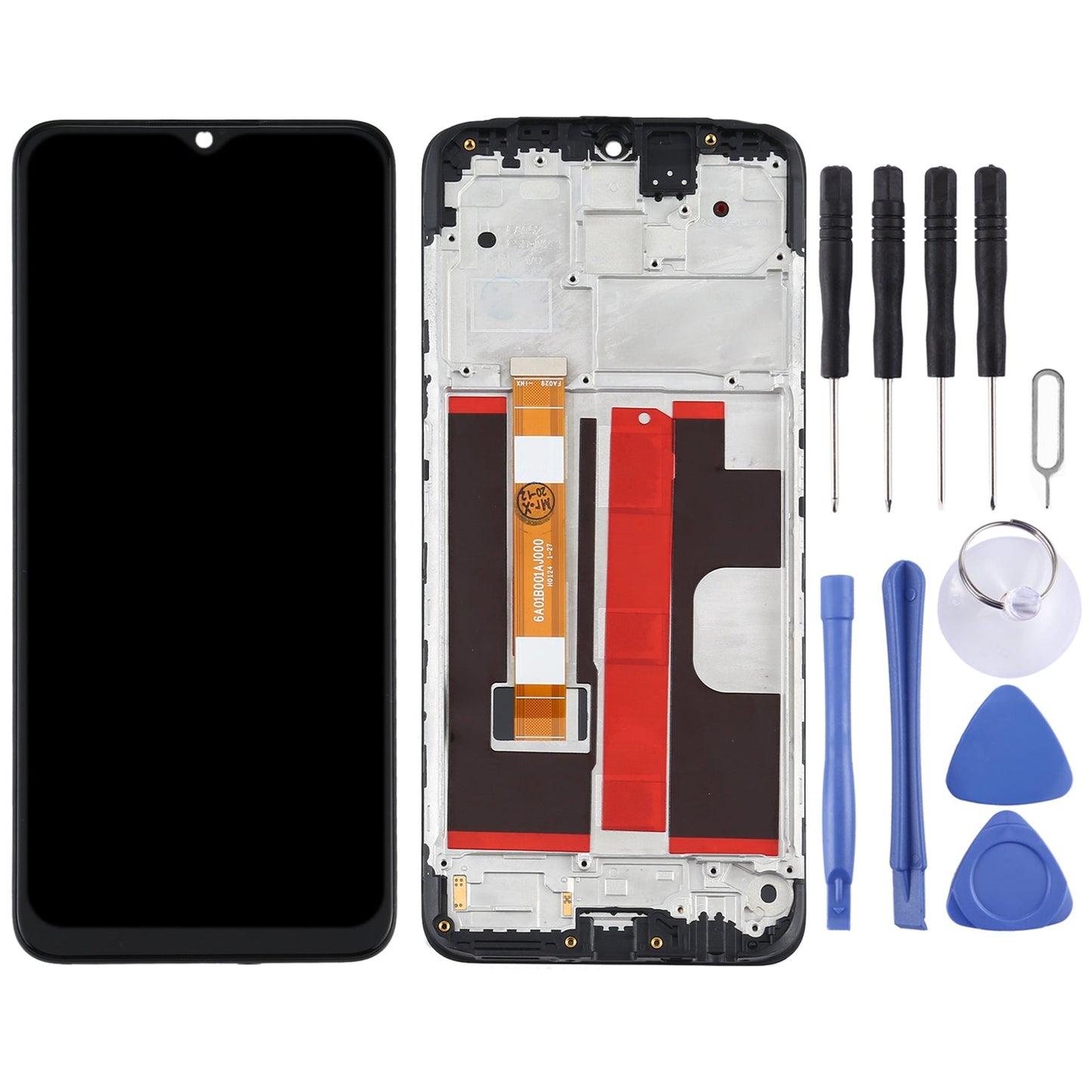 TFT LCD Screen for OPPO A5 (2020)CPH1931 CPH1959 CPH1933 CPH1935 CPH1943 Digitizer Full Assembly With Frame