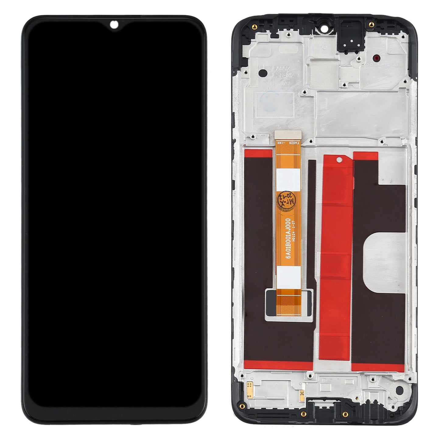 TFT LCD Screen for OPPO A5 (2020)CPH1931 CPH1959 CPH1933 CPH1935 CPH1943 Digitizer Full Assembly With Frame