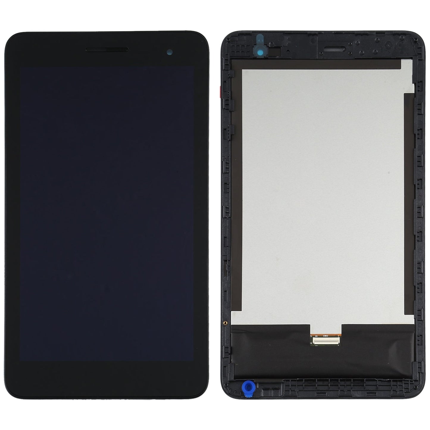 OEM LCD Screen for Huawei MediaPad T1 7.0 / Honor Play MediaPad T1 T1-701 Digitizer Full Assembly with Frame(Black)