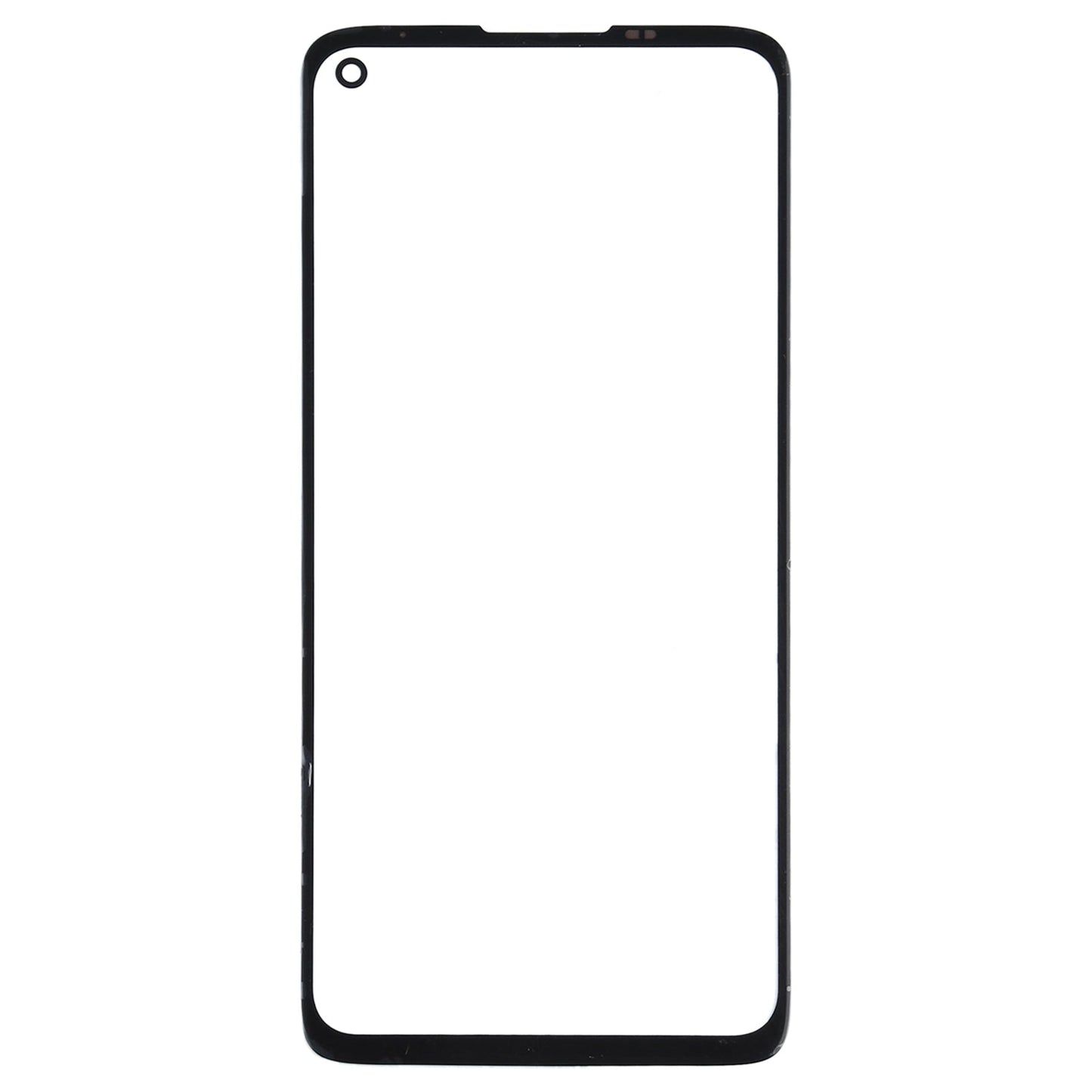 Front Screen Outer Glass Lens for Motorola Moto G8 XT2045-1 (Black)