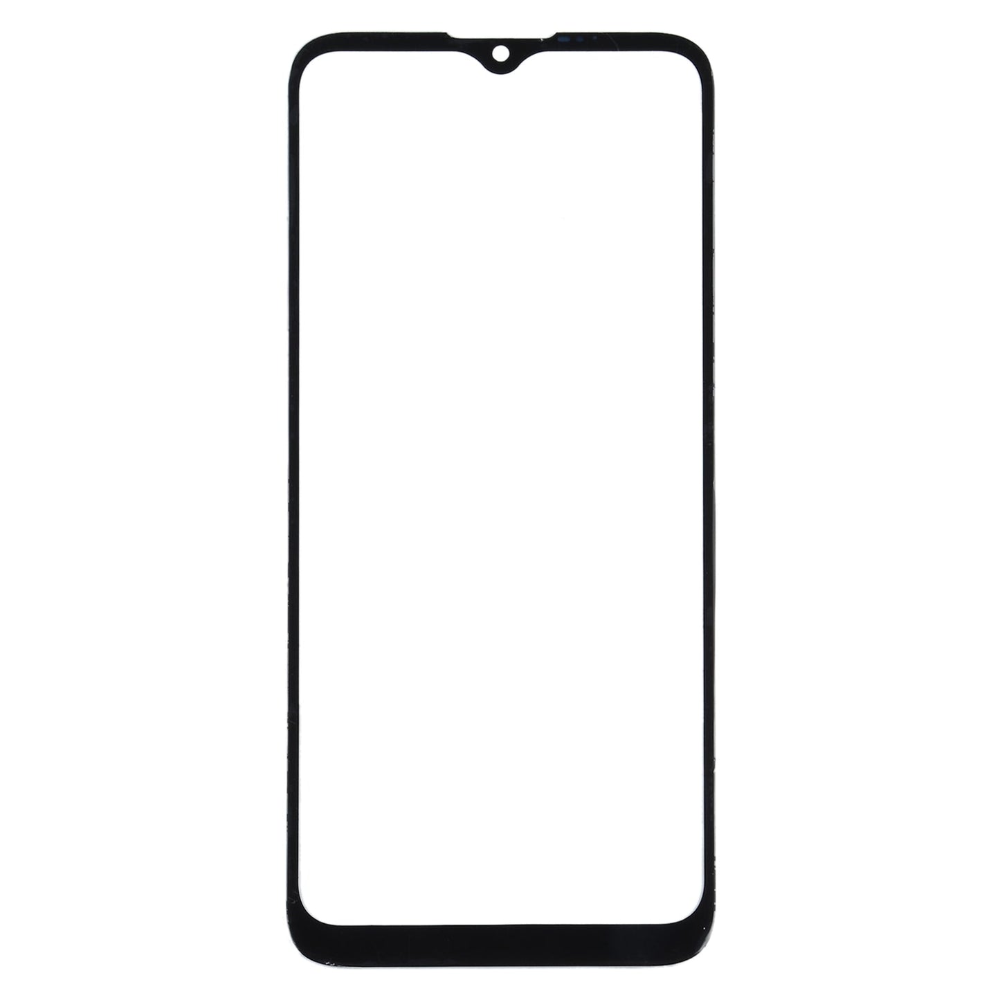 Front Screen Outer Glass Lens for Motorola Moto G8 Plus XT2019 / XT2019-2 (Black)