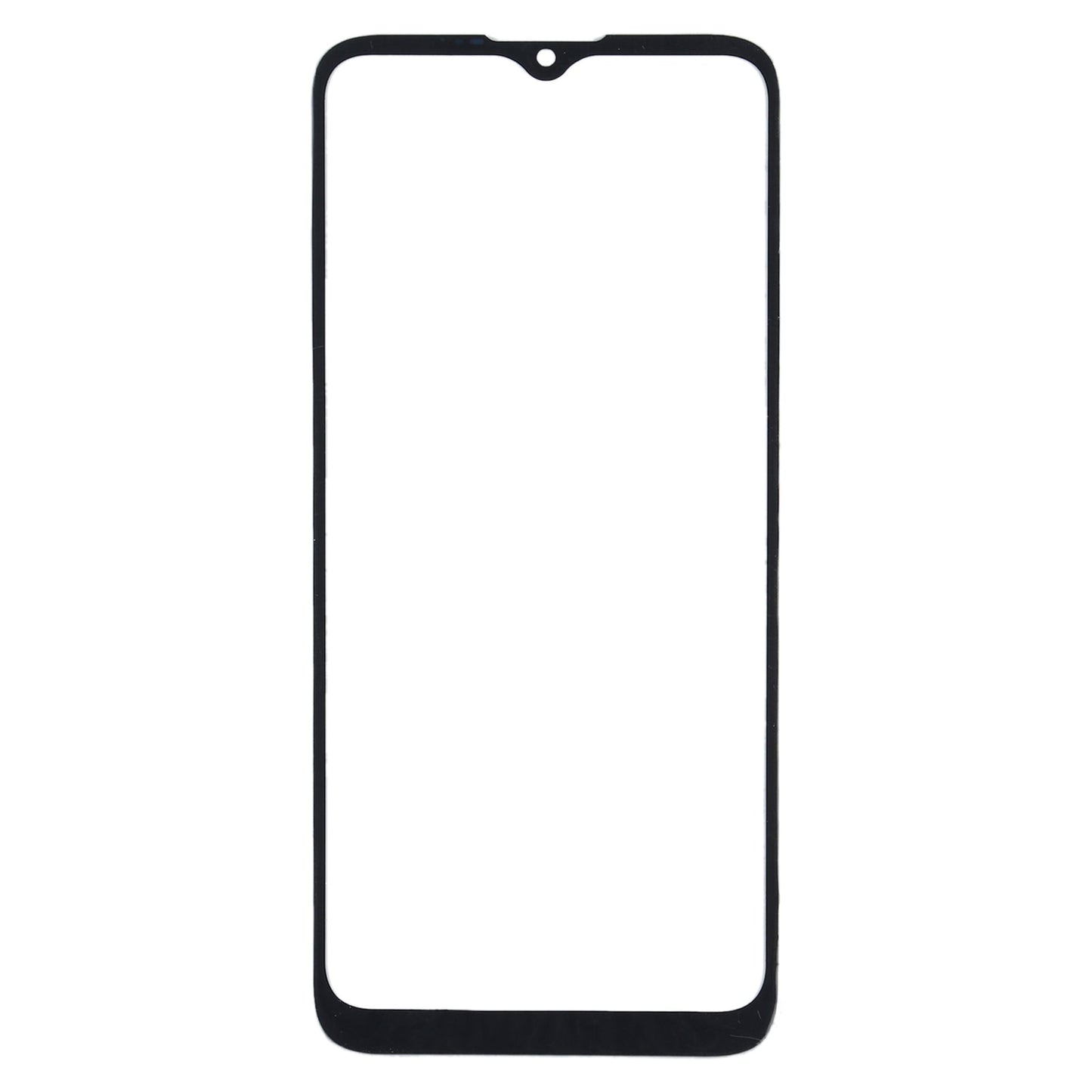 Front Screen Outer Glass Lens for Motorola Moto G8 Plus XT2019 / XT2019-2 (Black)