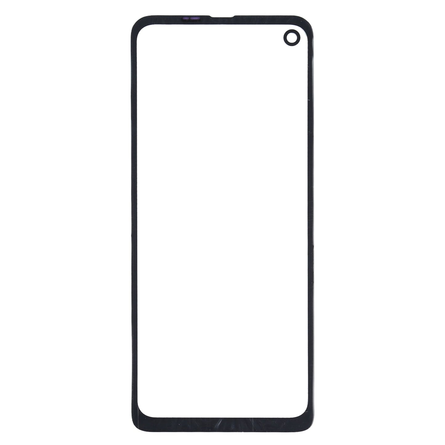 Front Screen Outer Glass Lens for Motorola Moto P50/One Vision/One Action/XT1970-1/XT2013-1/XT2013-2 (Black)