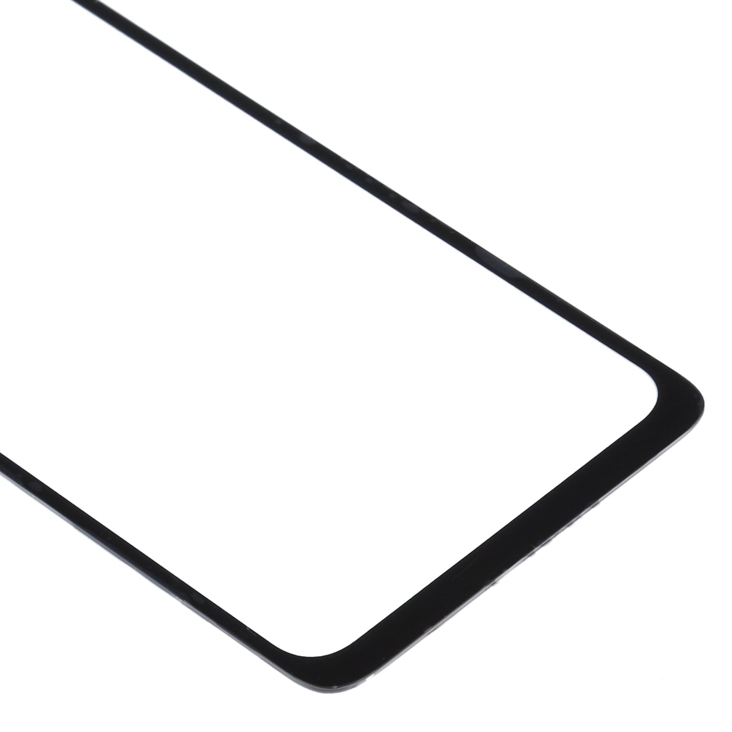 Front Screen Outer Glass Lens for Motorola Moto P50/One Vision/One Action/XT1970-1/XT2013-1/XT2013-2 (Black)