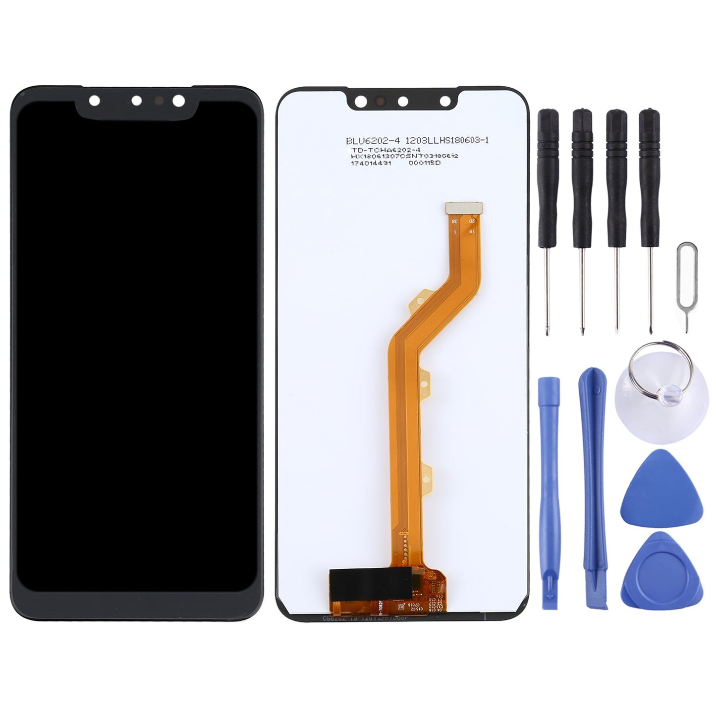 TFT LCD Screen for Infinix Hot 7 Pro X625, X625B, X625, X625D with Digitizer Full Assembly