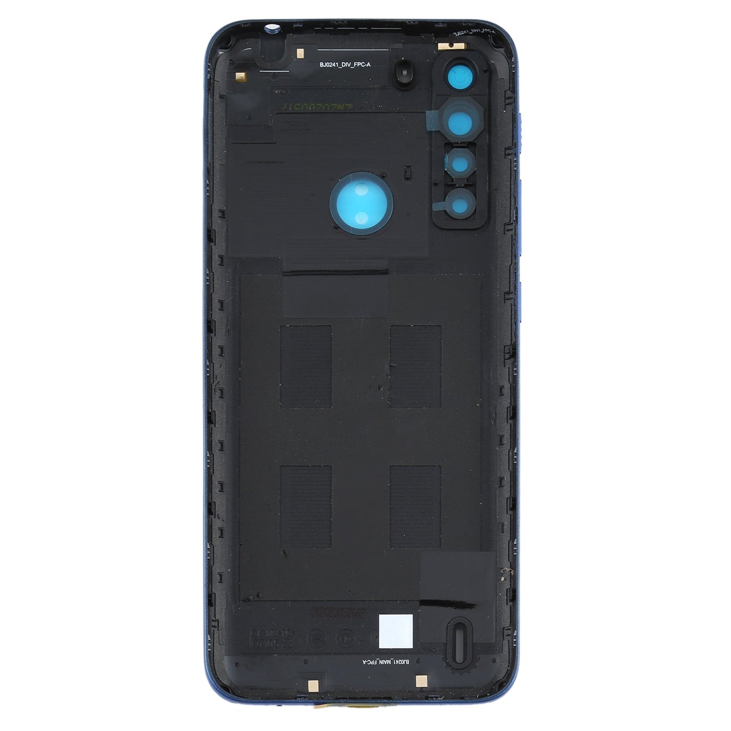 Battery Back Cover for Motorola One Fusion/XT2073-2(Blue)