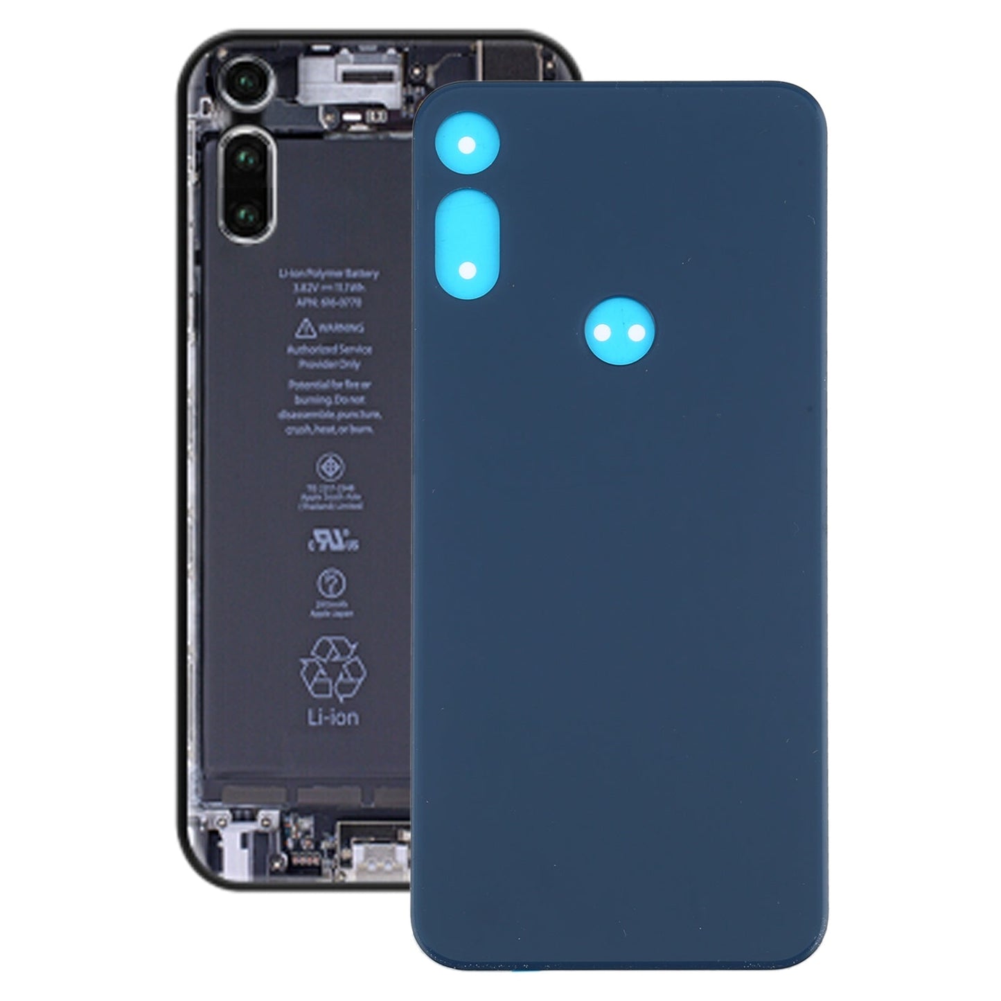 Battery Back Cover for Motorola Moto E (2020) (Blue)