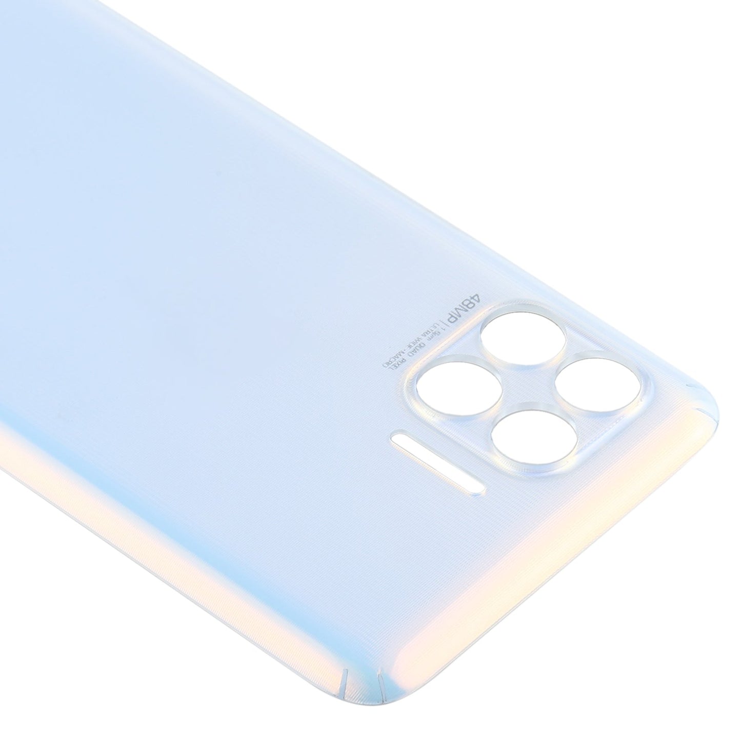 Battery Back Cover for Motorola One 5G UW / One 5G / Moto G 5G Plus / XT2075 XT2075-2 XT2075-3(White)