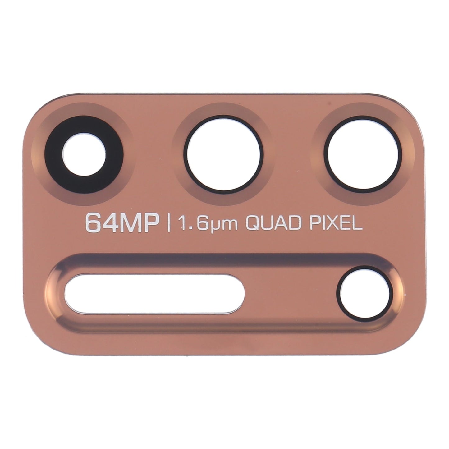 10 PCS Back Camera Lens for Motorola Moto G9 Plus XT2087-1 (Gold)