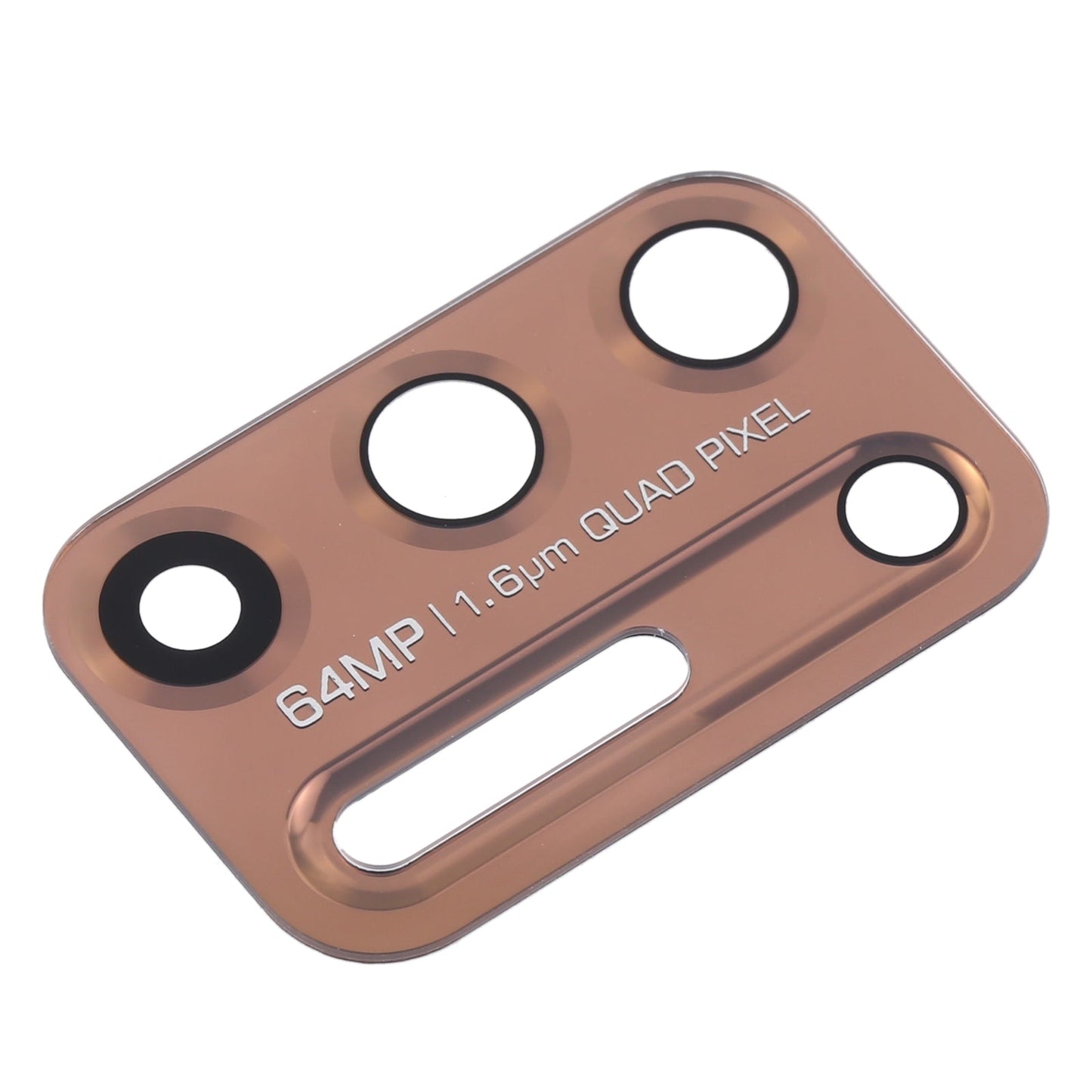 10 PCS Back Camera Lens for Motorola Moto G9 Plus XT2087-1 (Gold)