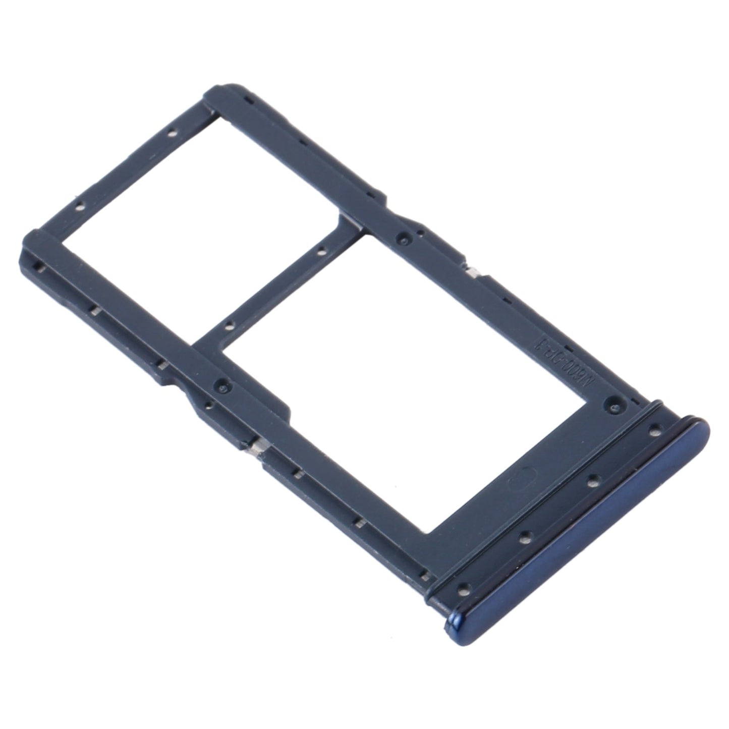 SIM Card Tray + SIM Card Tray / Micro SD Card Tray for Motorola Moto G9 Plus XT2087-1(Blue)