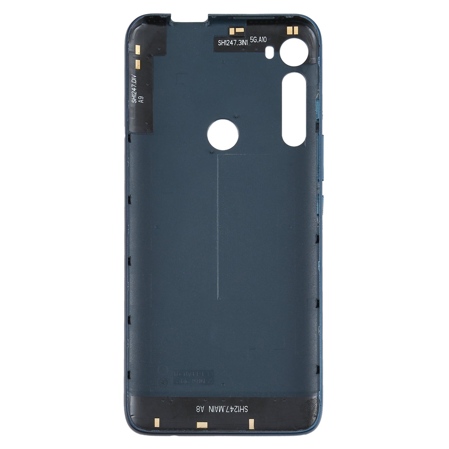 Original Battery Back Cover for Motorola Moto One Fusion Plus PAKF0002IN (Blue)