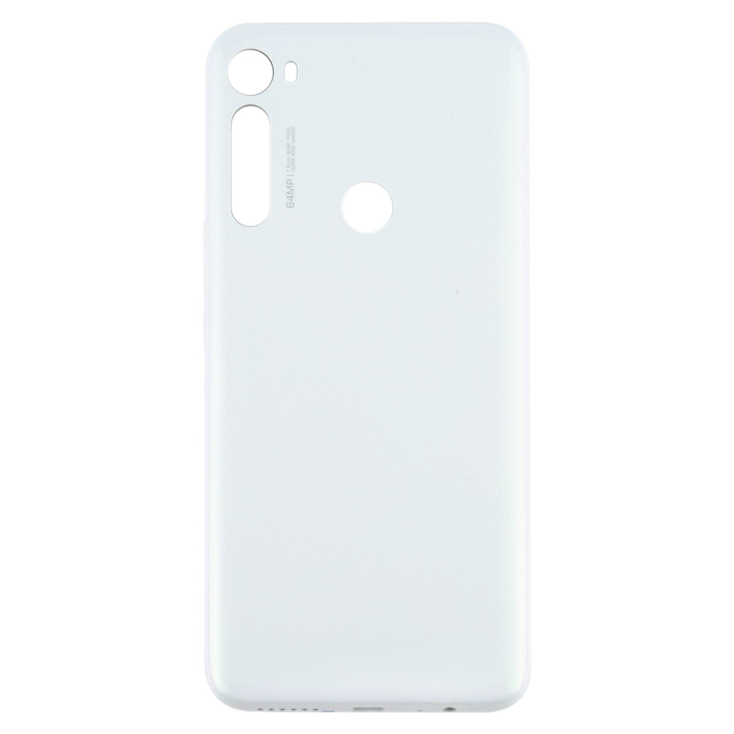 Original Battery Back Cover for Motorola Moto One Fusion Plus PAKF0002IN (White)