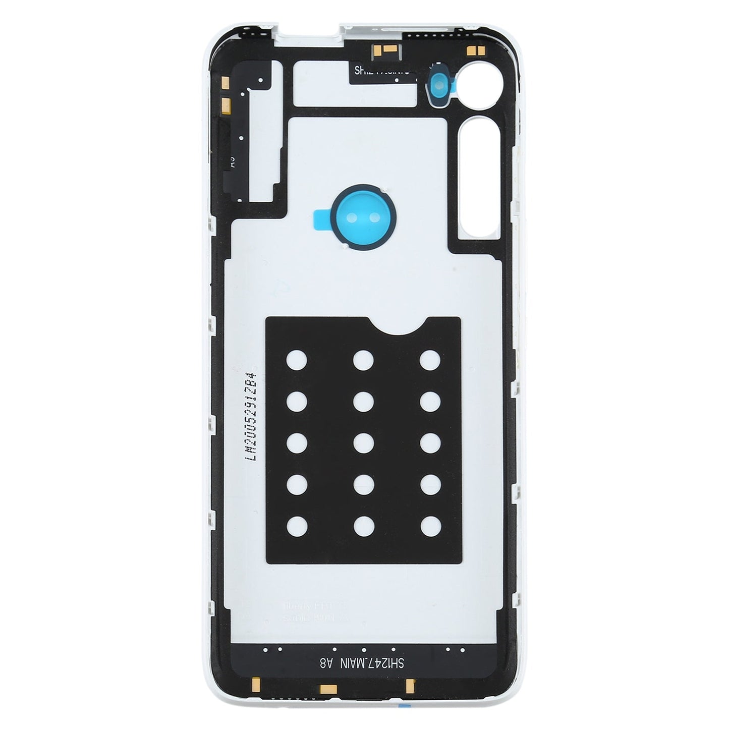 Original Battery Back Cover for Motorola Moto One Fusion Plus PAKF0002IN (White)