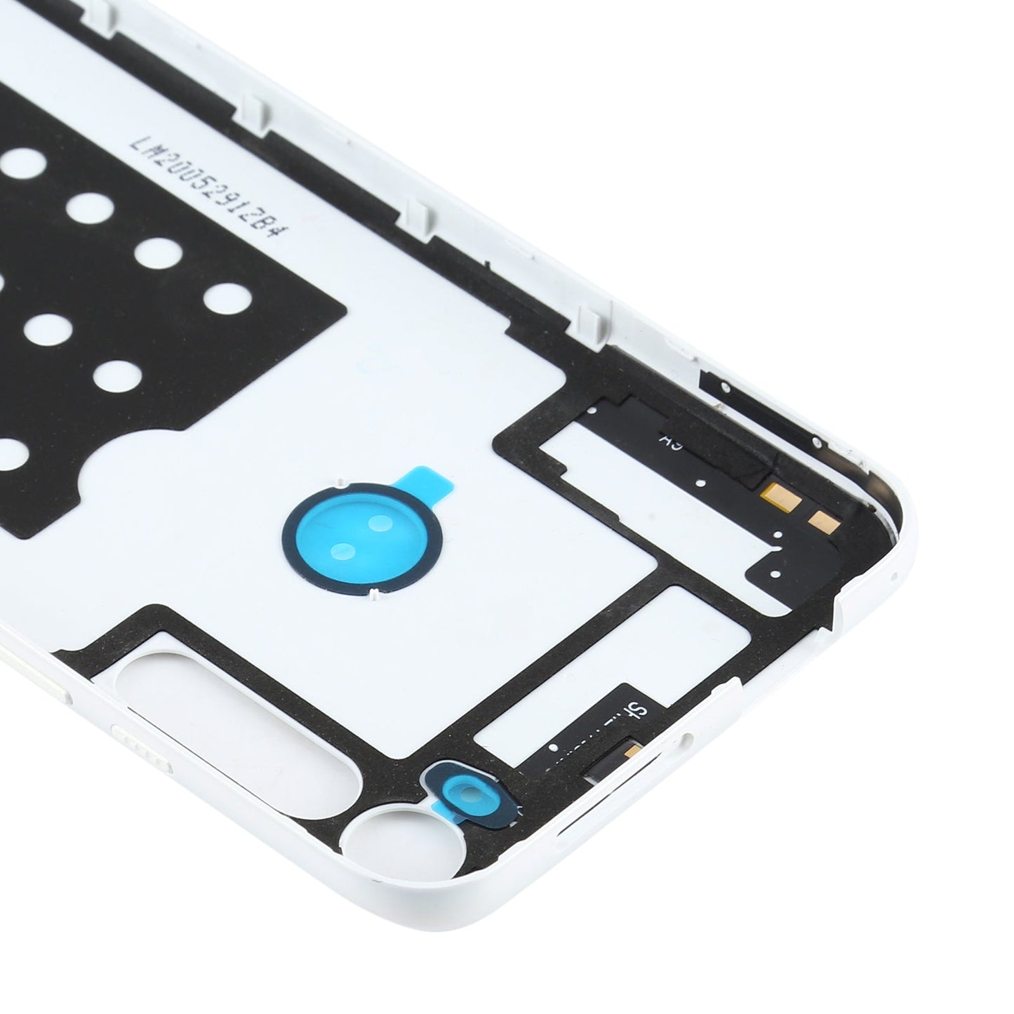 Original Battery Back Cover for Motorola Moto One Fusion Plus PAKF0002IN (White)