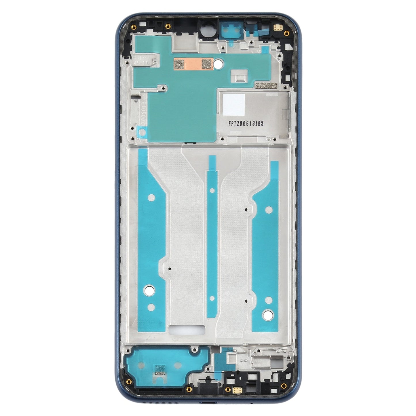 Front Housing LCD Frame Bezel Plate for Motorola Moto E (2020) (Blue)