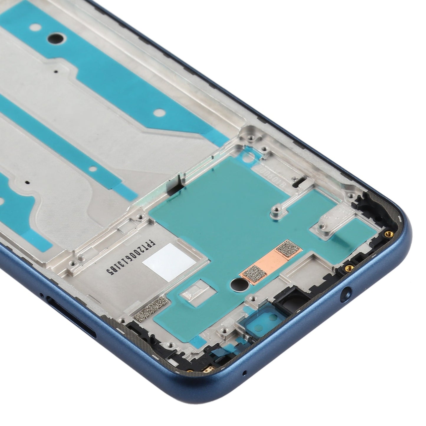 Front Housing LCD Frame Bezel Plate for Motorola Moto E (2020) (Blue)