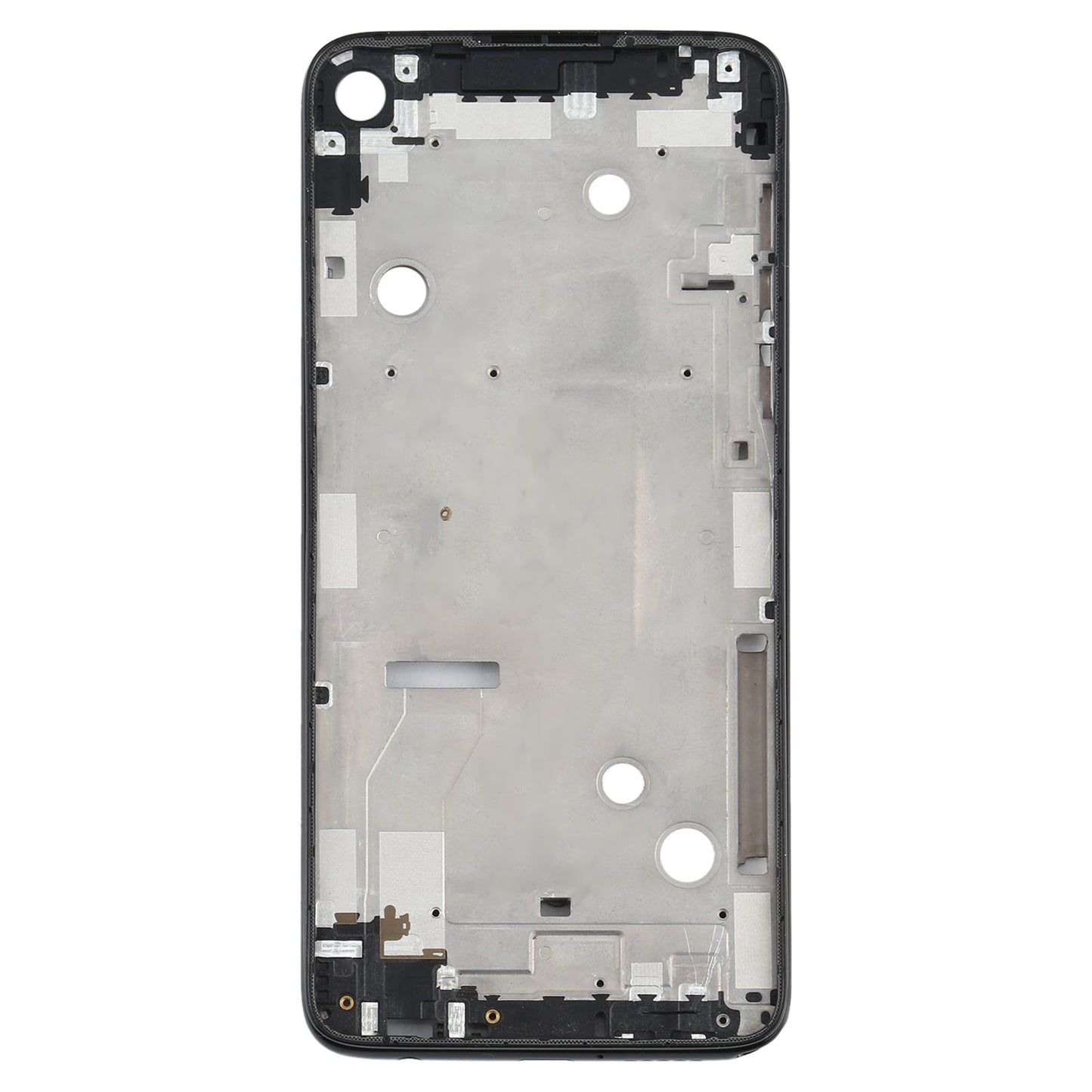 Front Housing LCD Frame Bezel Plate for Motorola Moto G Stylus XT2043 XT2043-4 (Black)
