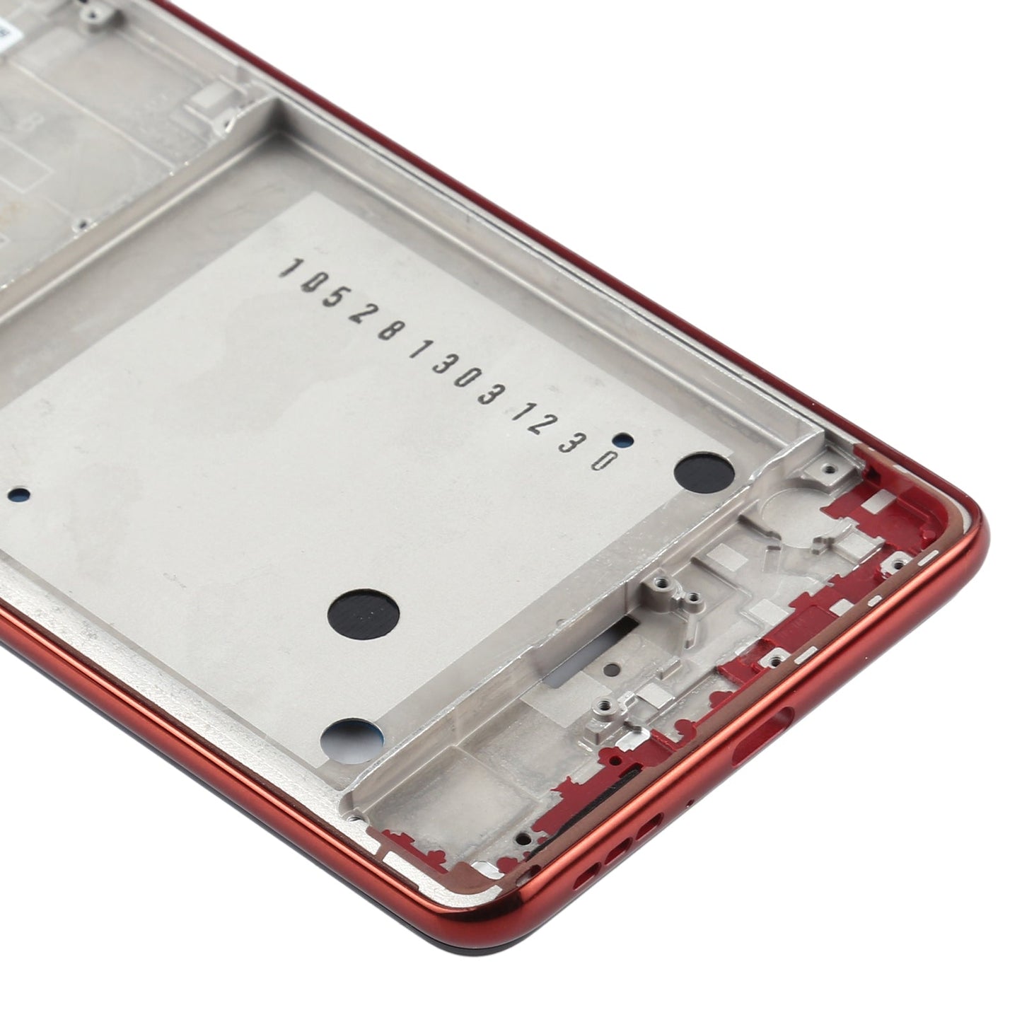 Front Housing LCD Frame Bezel Plate for Motorola One Hyper XT2027 XT2027-1 (Orange)