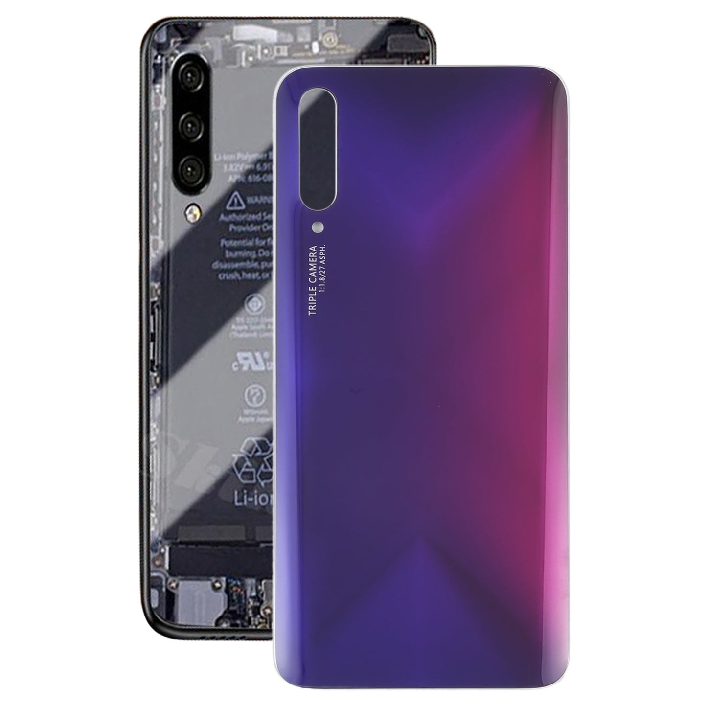 Battery Back Cover for Huawei Y9s(Dark Purple)