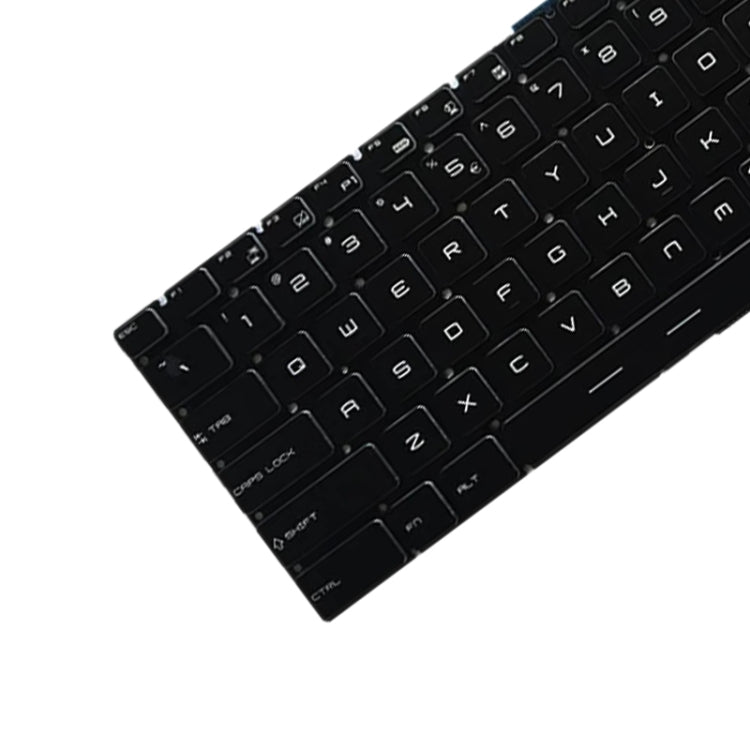 US Version Keyboard with Backlight for MSI GT62 GT72 GE62 GE72 GS60 GS70 GL62 GL72 GP62 GT72S GP72 GL63 GL73 (White)
