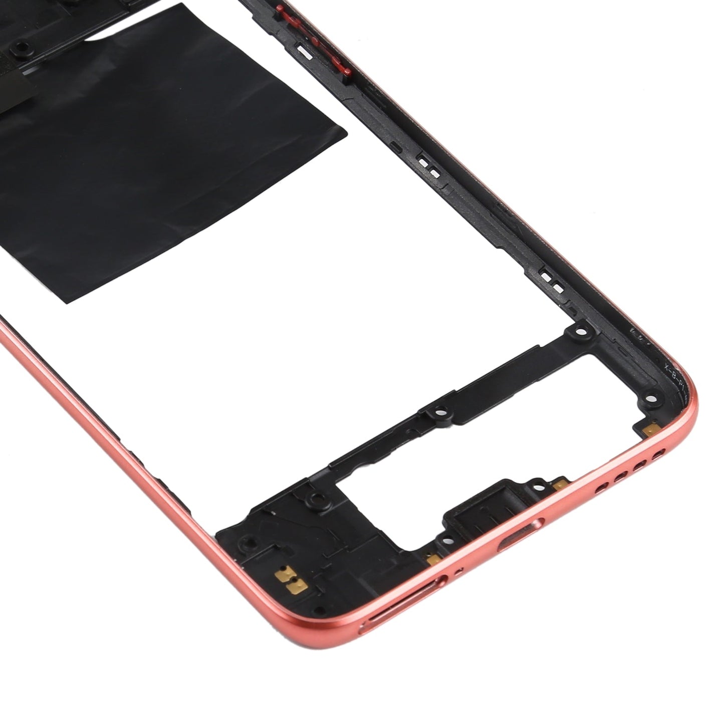 For OPPO Realme V15 Middle Frame Bezel Plate (Orange)