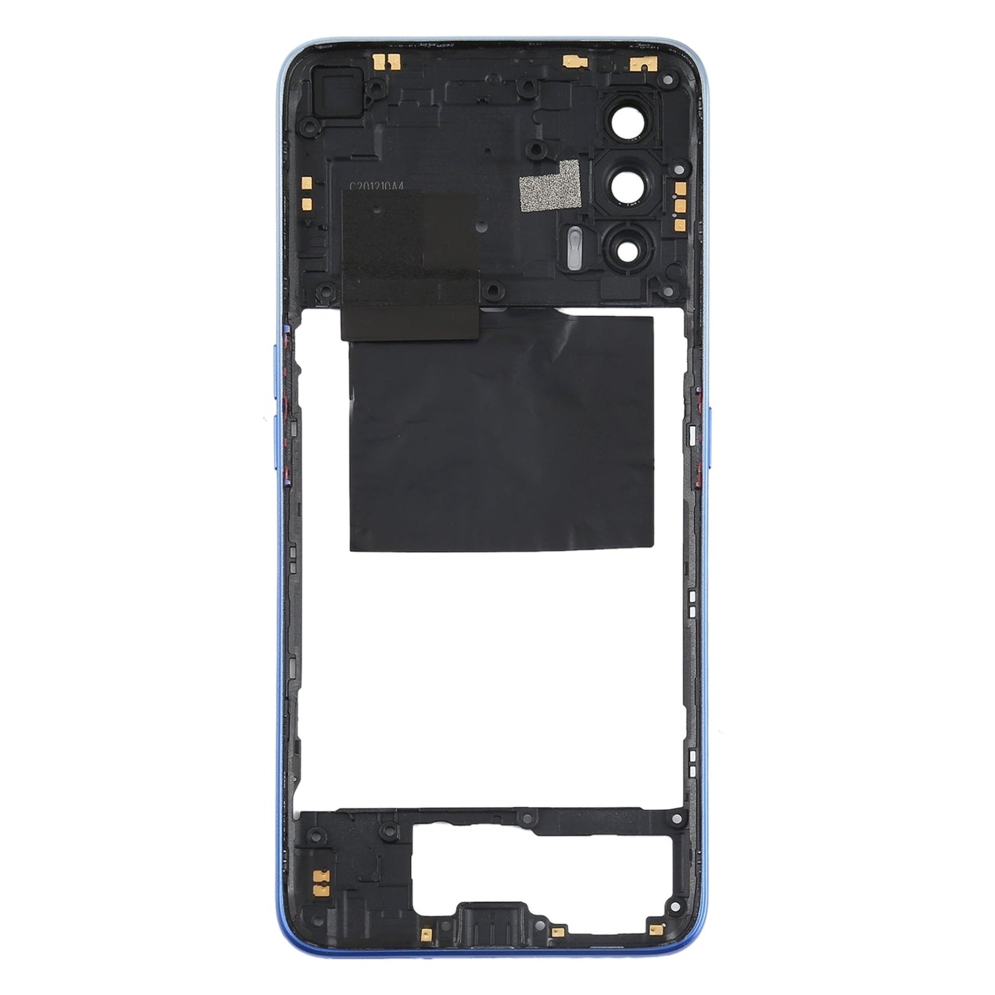 For OPPO Realme V15 Middle Frame Bezel Plate (Blue)
