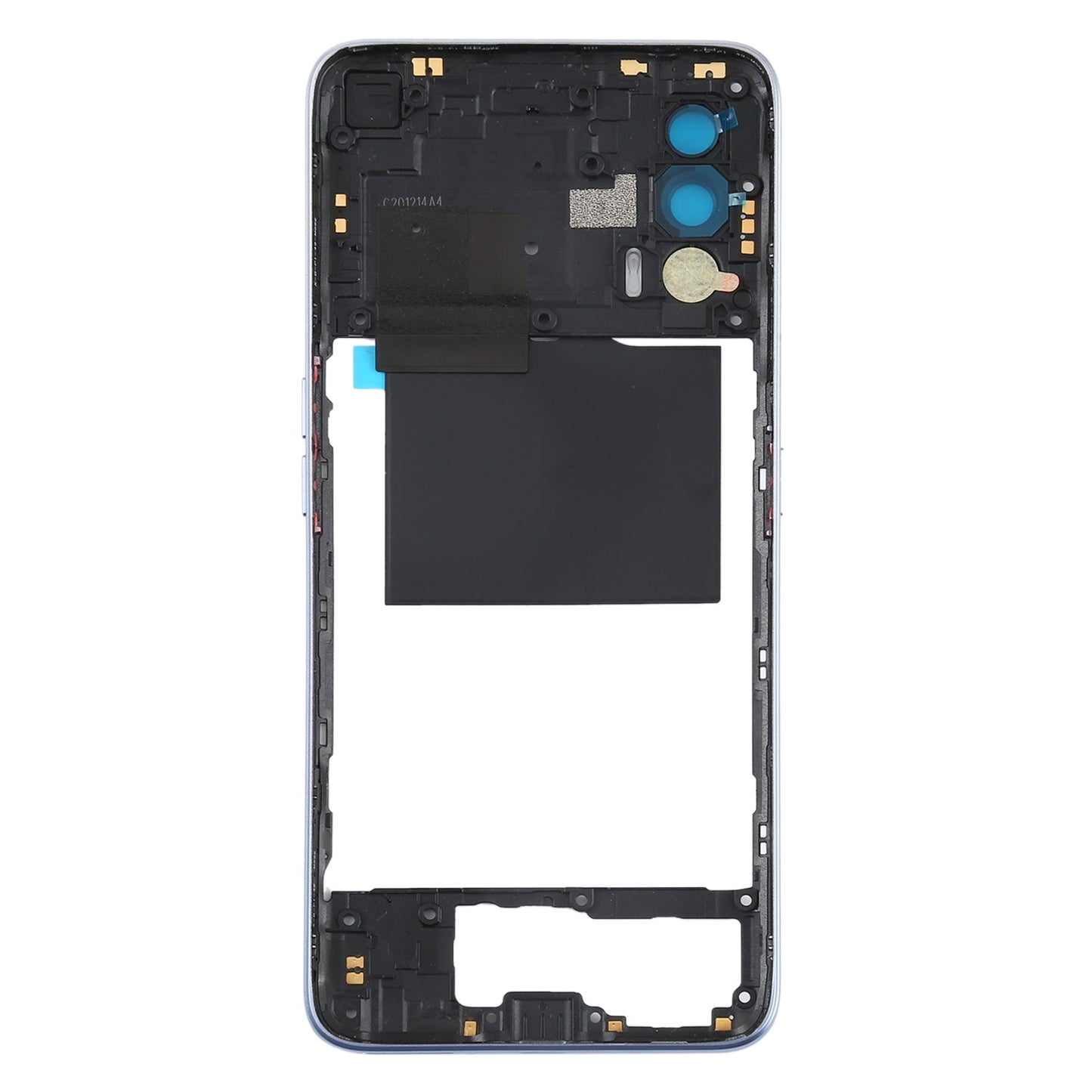 For OPPO Realme V15 Middle Frame Bezel Plate (Silver)