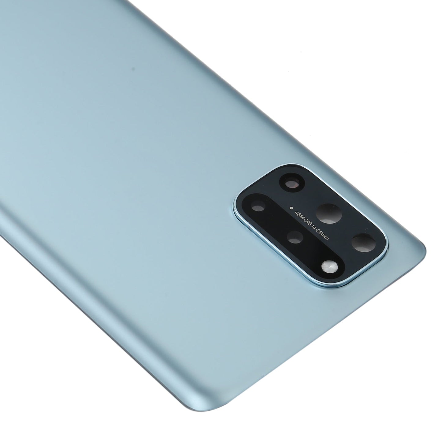 For OnePlus 8T Battery Back Cover with Camera Lens Cover (Silver)