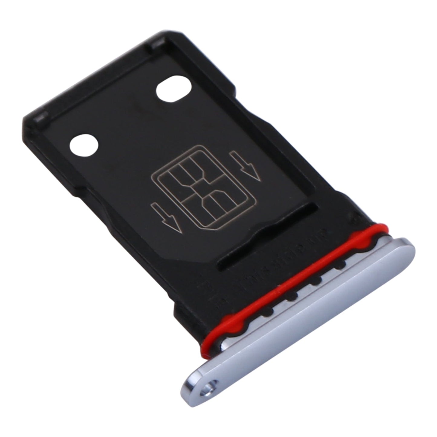 For OnePlus 9 Pro SIM Card Tray + SIM Card Tray (Silver)