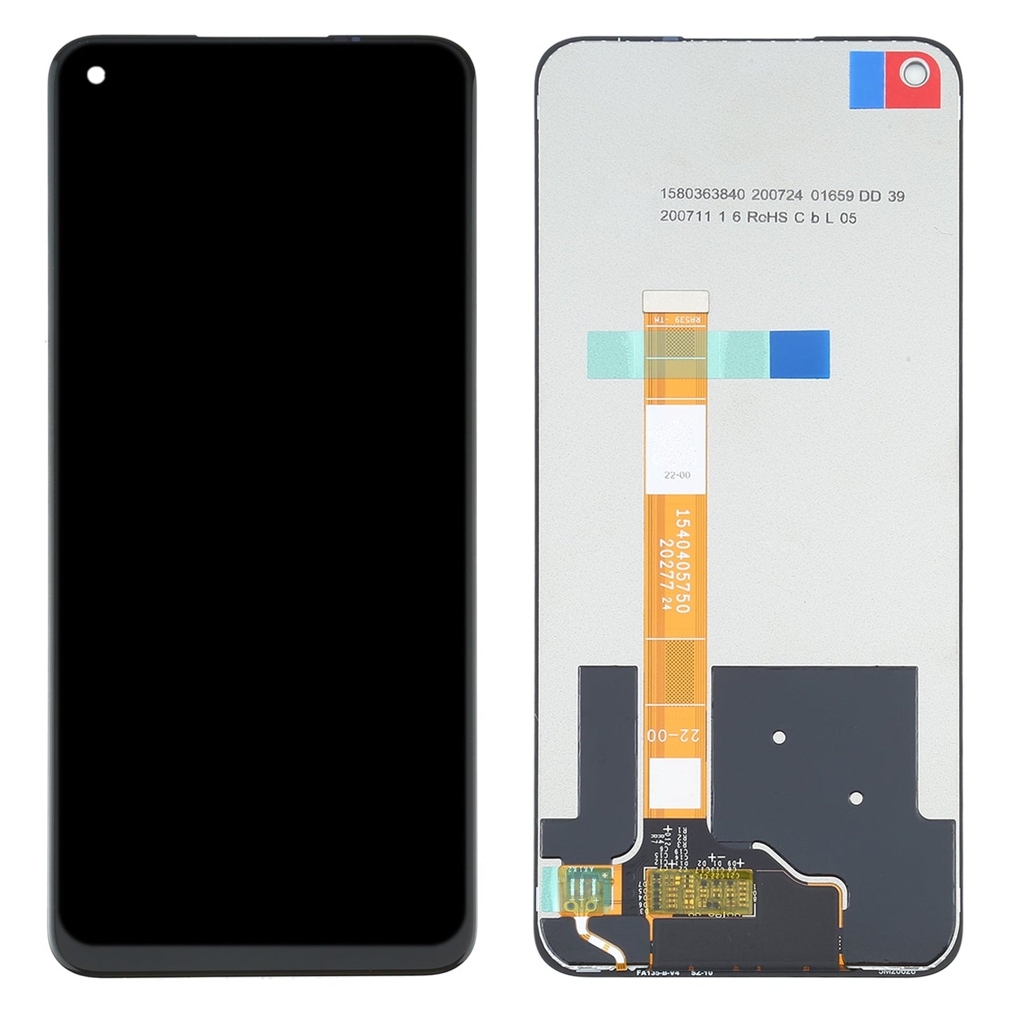 Original LCD Screen and Digitizer Full Assembly for OPPO Realme 7 5G RMX2111