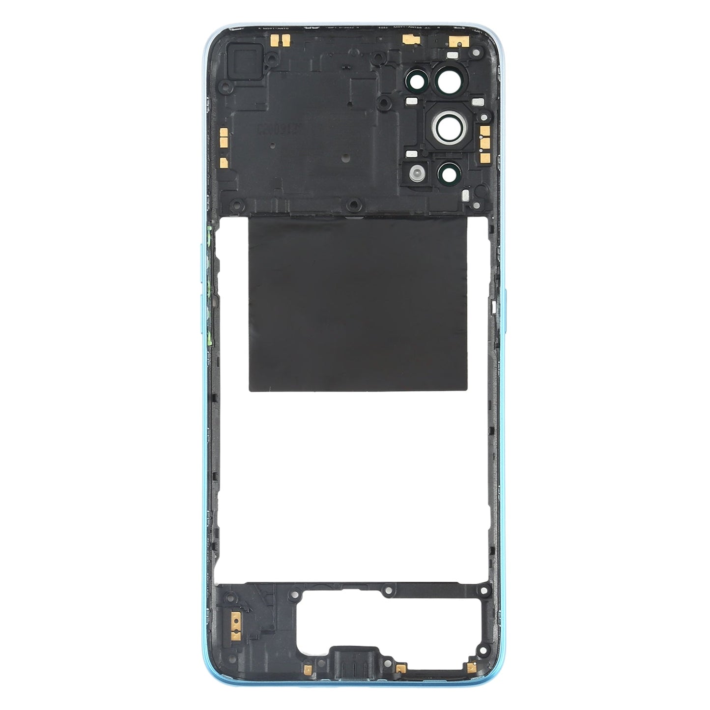 For OPPO Realme X7 Middle Frame Bezel Plate (Blue)