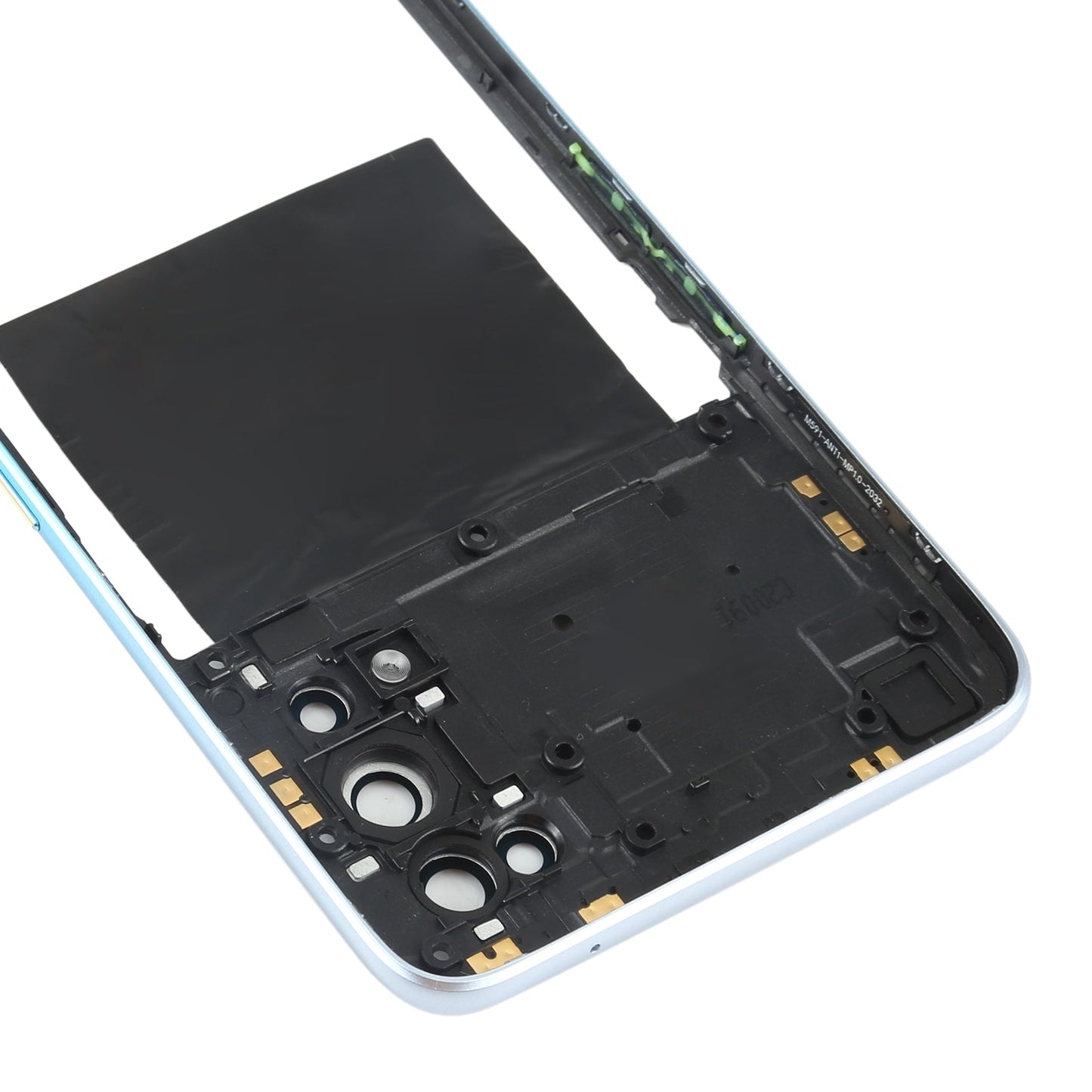 For OPPO Realme X7 Middle Frame Bezel Plate (Blue)
