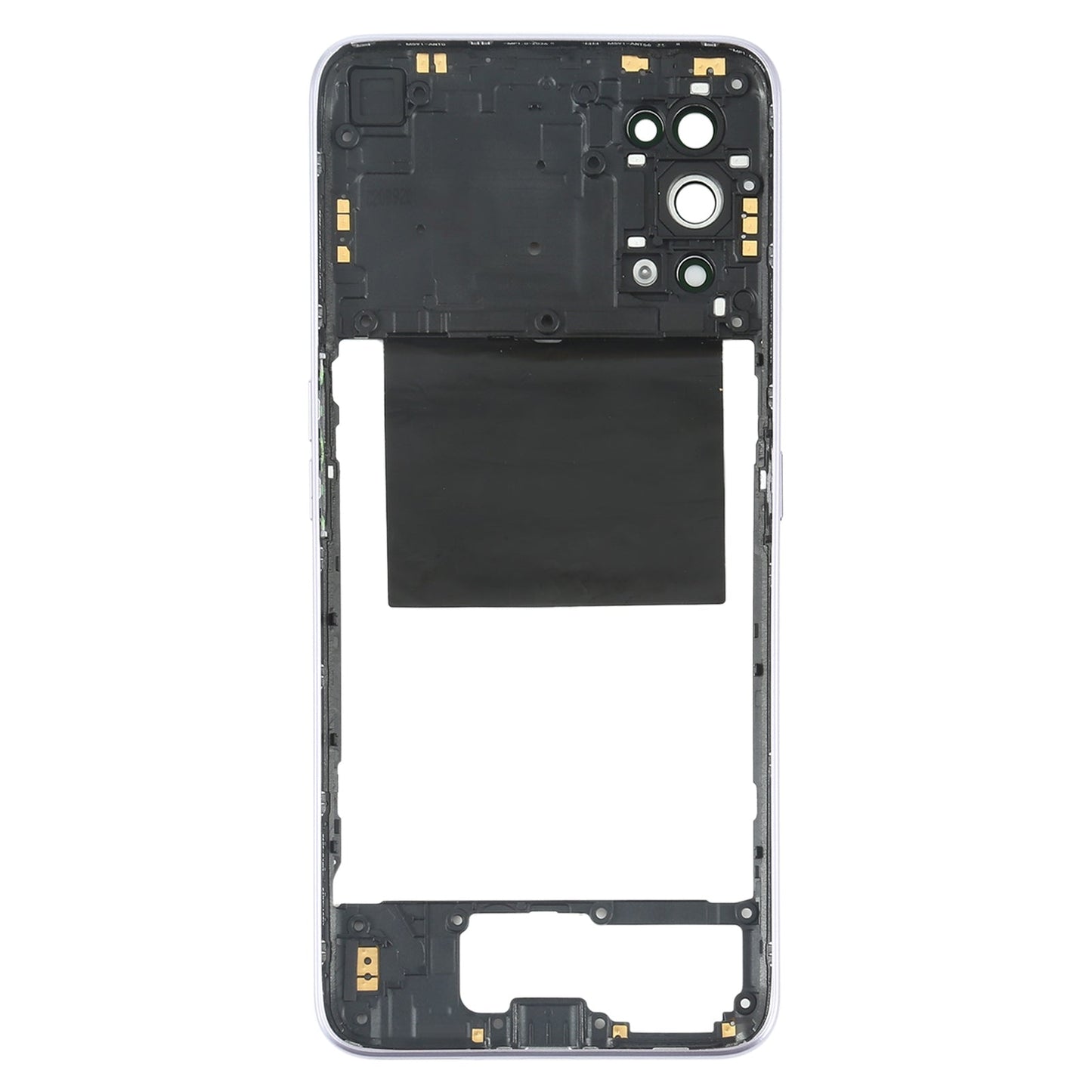 For OPPO Realme X7 Middle Frame Bezel Plate (Purple)