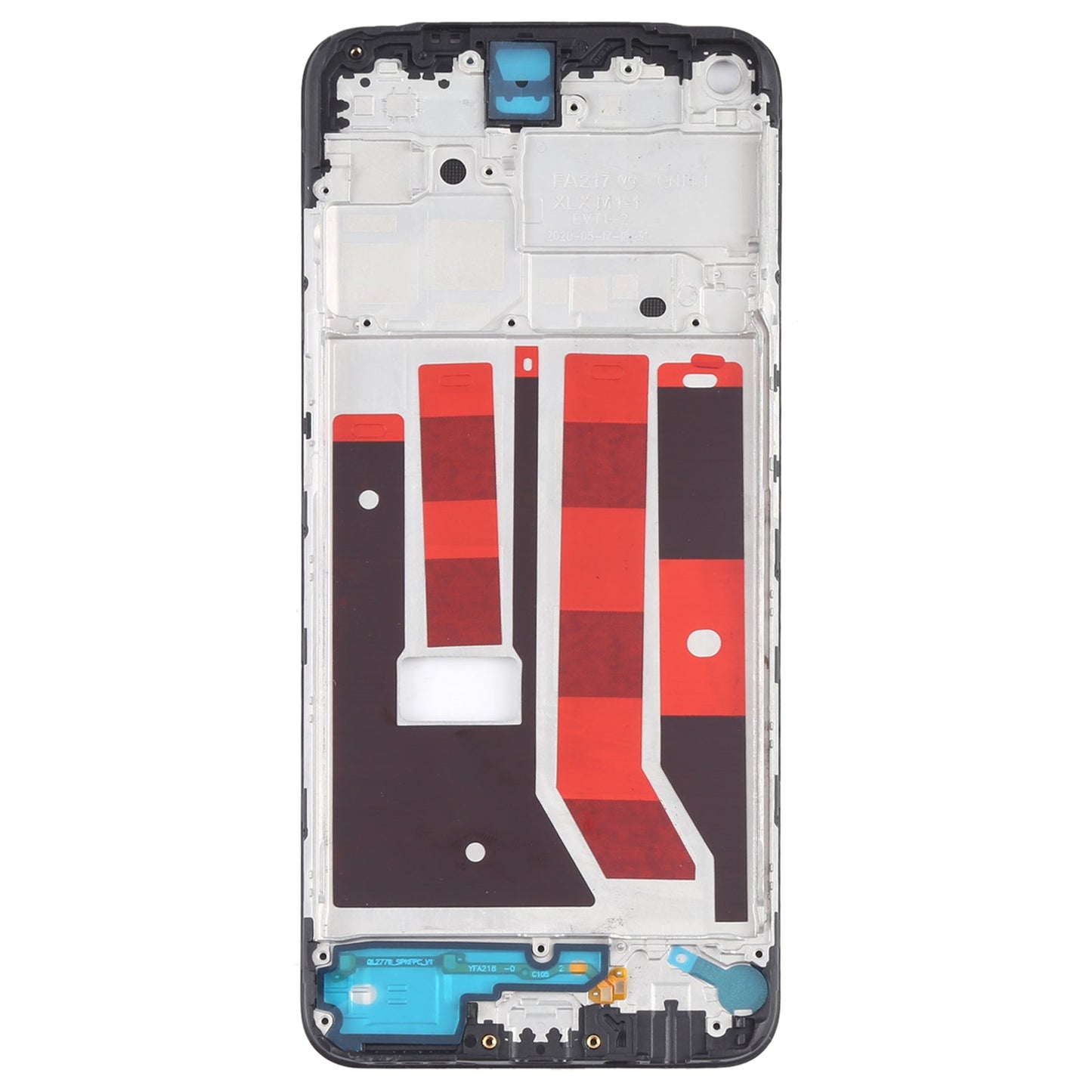 For OPPO A53 4G / A32?2020?4G / A33 (2020) 4G / A53s 4G CPH2127 Front Housing LCD Frame Bezel Plate