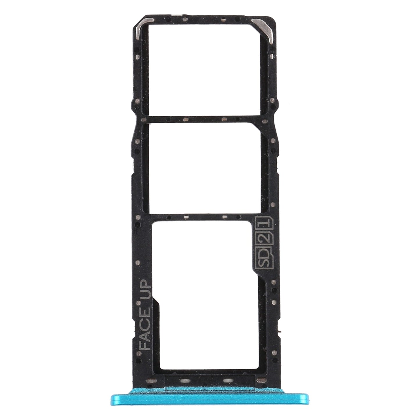 SIM Card Tray + SIM Card Tray + Micro SD Card Tray for Motorola Moto G8 Power Lite (Green)