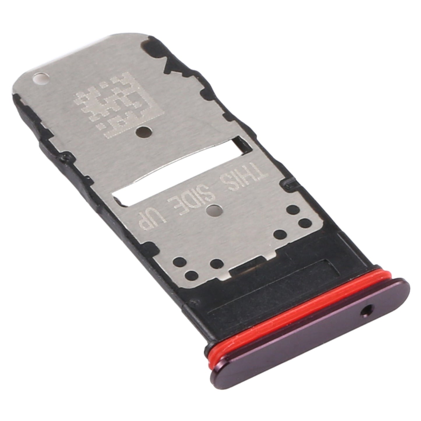 SIM Card Tray + Micro SD Card Tray for Motorola Moto Edge+ (Purple)