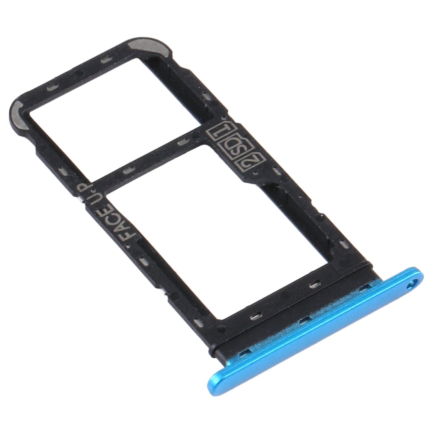 SIM Card Tray + SIM Card Tray / Micro SD Card Tray for Motorola Moto E7 Power PAMH0001IN PAMH0010IN PAMH0019IN (Blue)