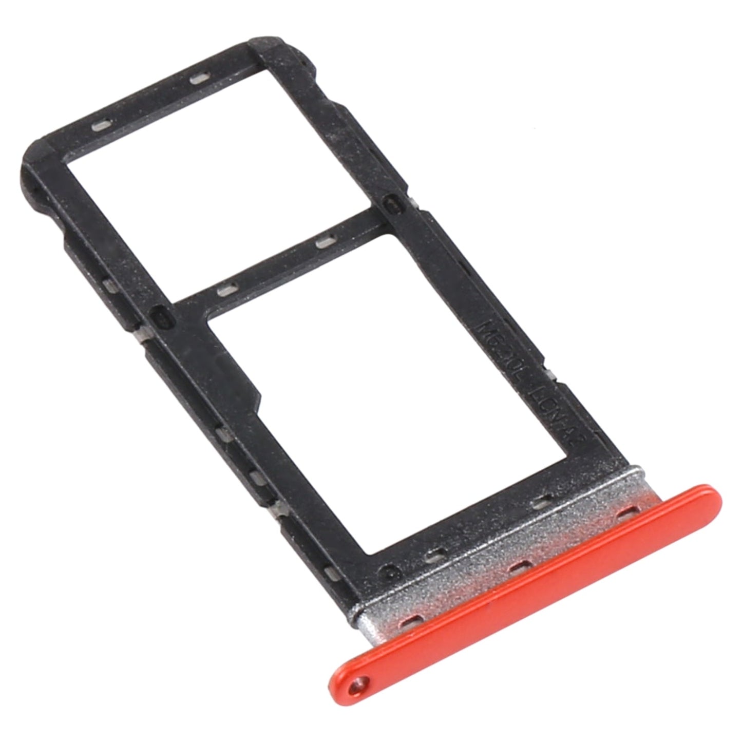 SIM Card Tray + SIM Card Tray / Micro SD Card Tray for Motorola Moto E7 Power PAMH0001IN PAMH0010IN PAMH0019IN (Red)