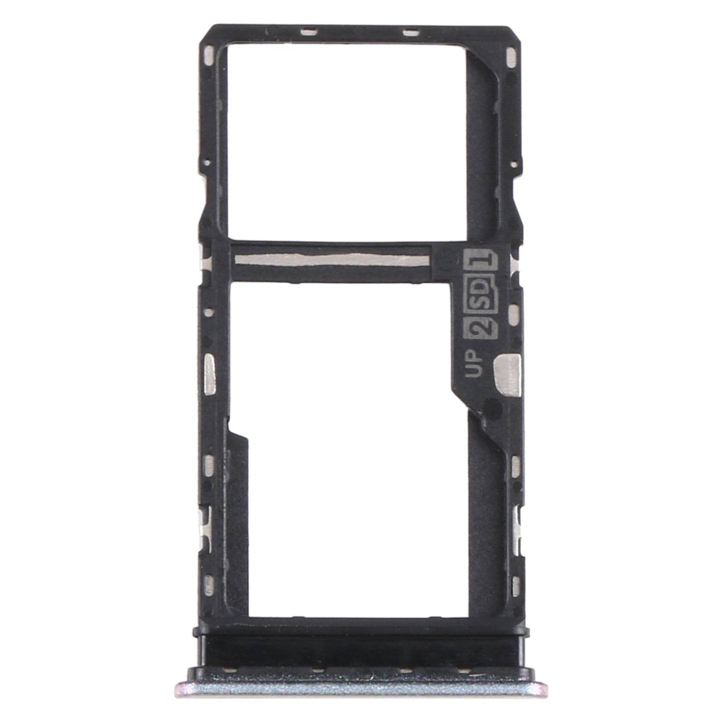 SIM Card Tray + SIM Card Tray / Micro SD Card Tray for Motorola Moto G10 XT2127-2 (Pink)