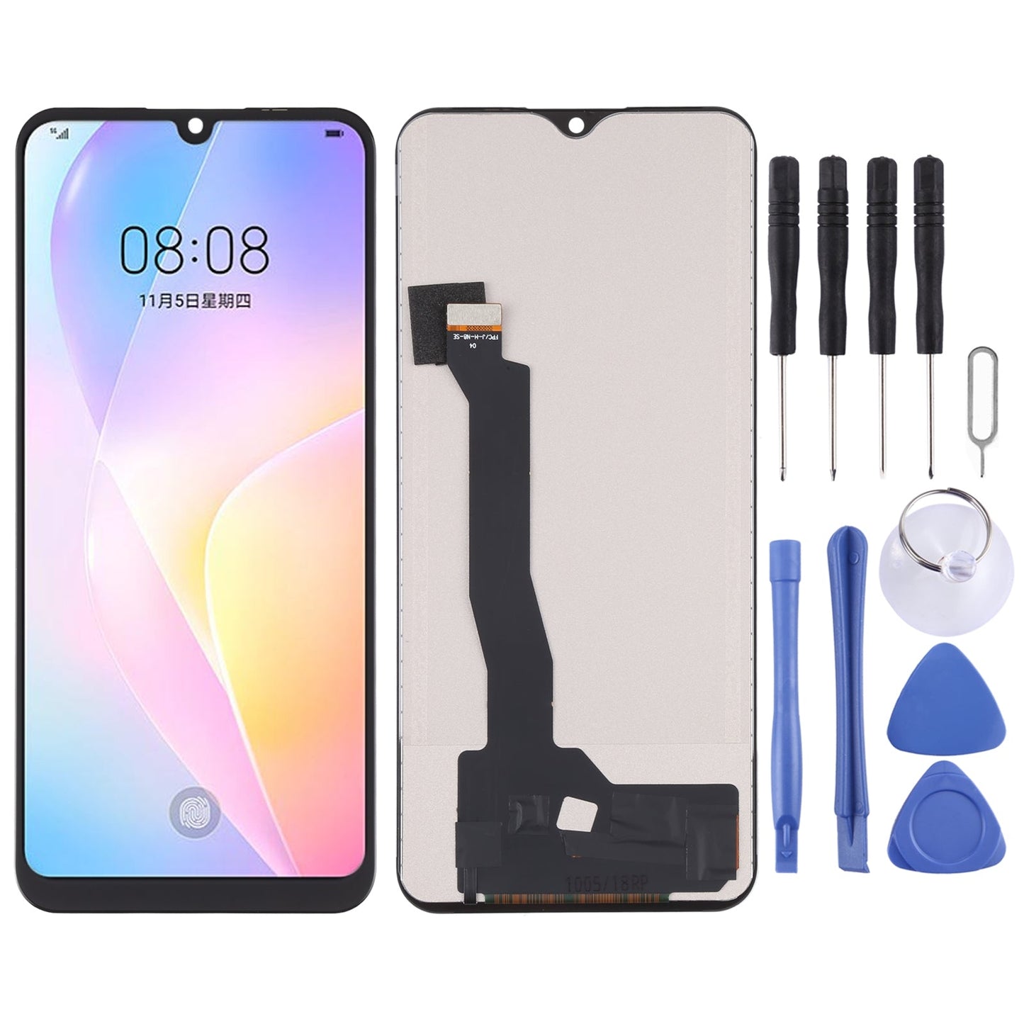 TFT LCD Screen for Huawei Nova 8 se with Digitizer Full Assembly,Not Supporting Fingerprint Identification