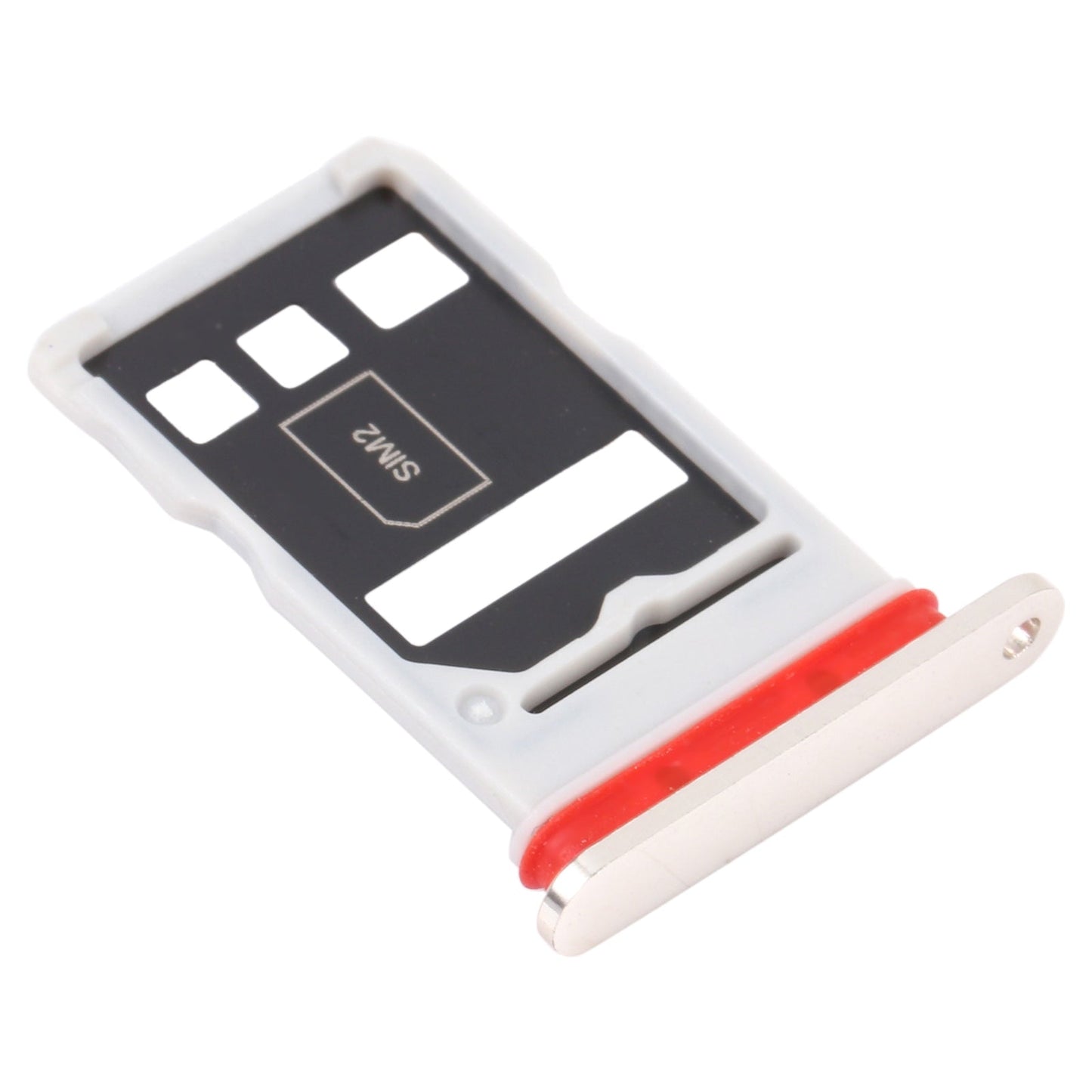 SIM Card Tray + SIM Card Tray for Huawei Nova 8 Pro 5G (Silver)